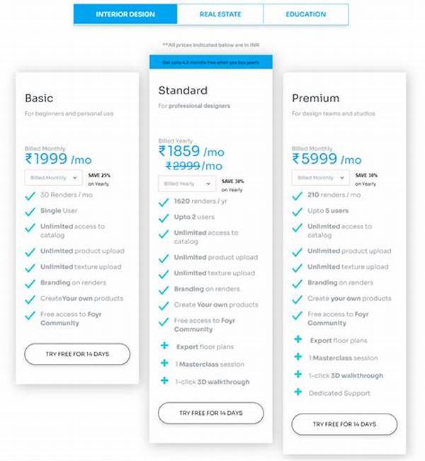 Interior Design Packages & Pricing